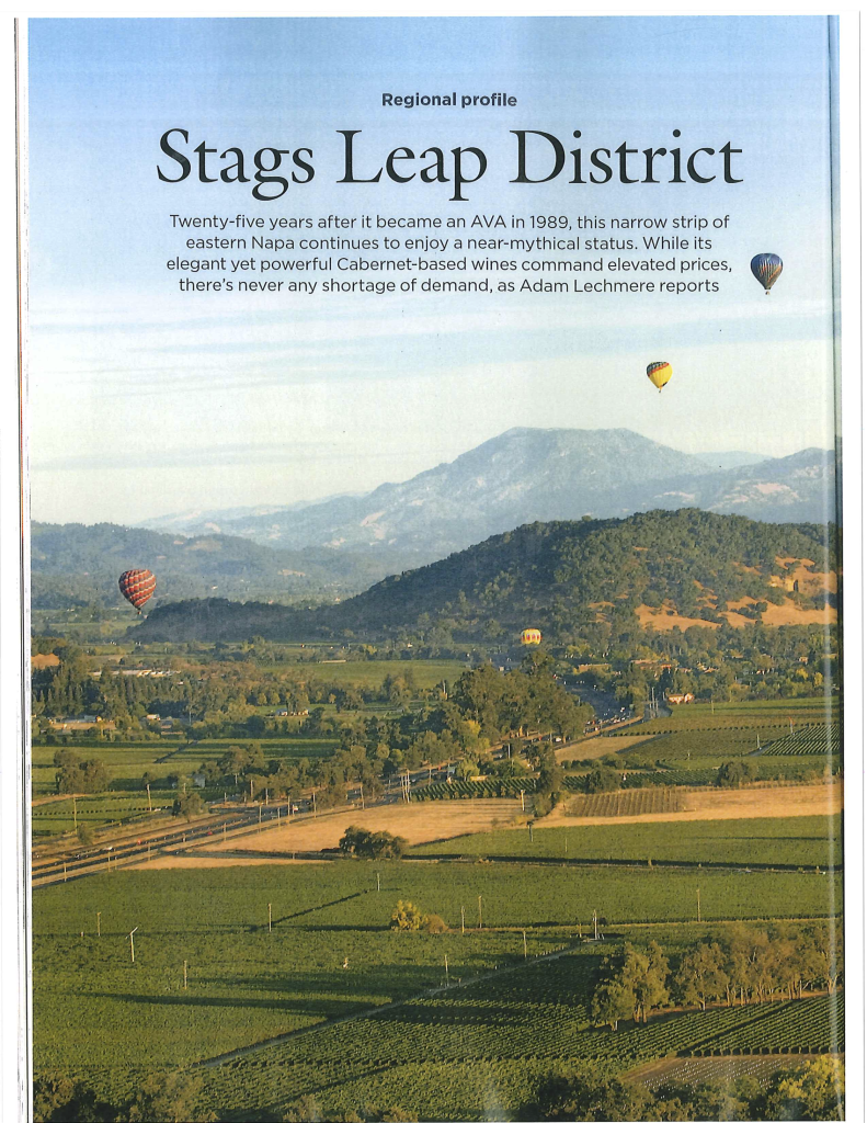 Decanter Profile of Stags Leap District